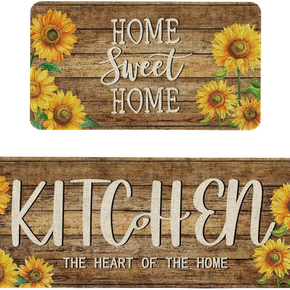 Retro-style Kitchen Floor Matstain-resistant Durable and Easy to Care for