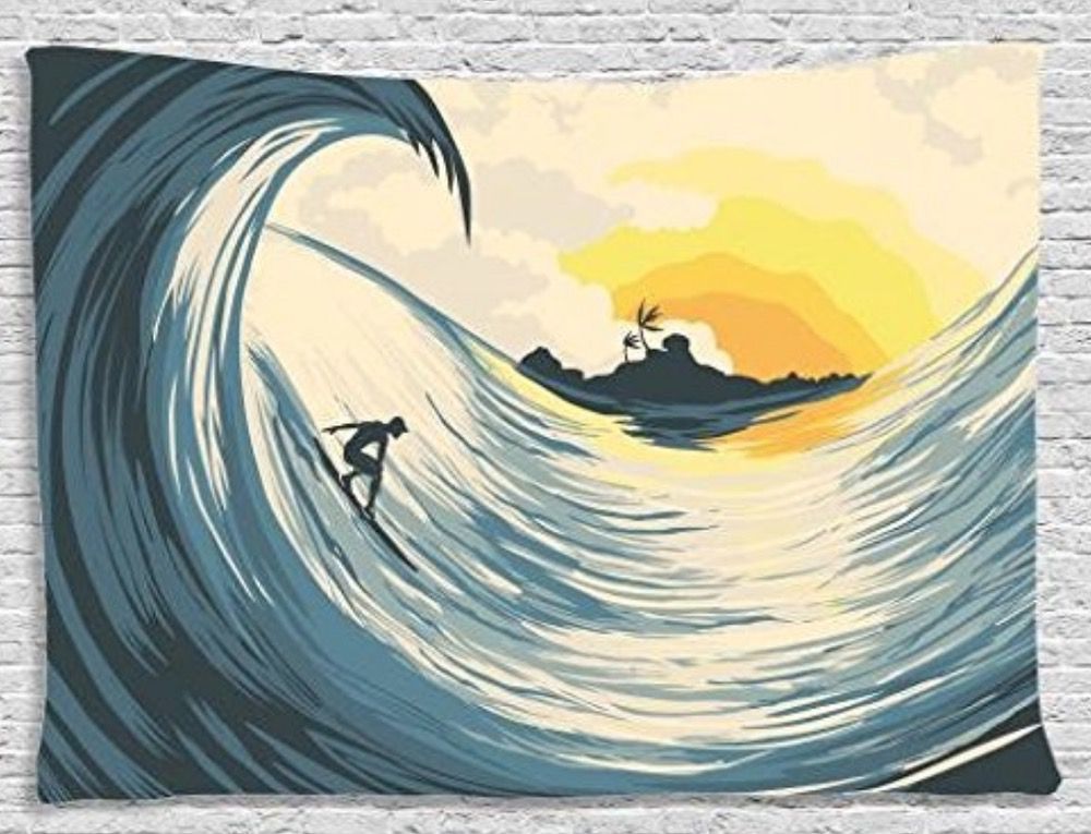 Surf Tapestry Beach Tapestry