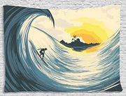 Surf Tapestry Beach Tapestry