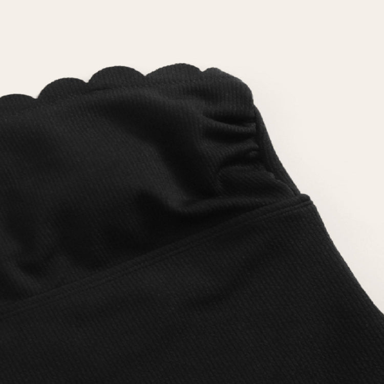 Minimalist Strapless One-Piece Swimsuit