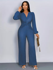 Women's Solid Color Slim-Fit Long Sleeve Bodysuit