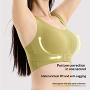 Adjustable Posture‑Correcting Sports Bra – Lift, Shape & Support
