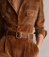 Casual Sporty Suede Fleece Long Sleeve Jumpsuit