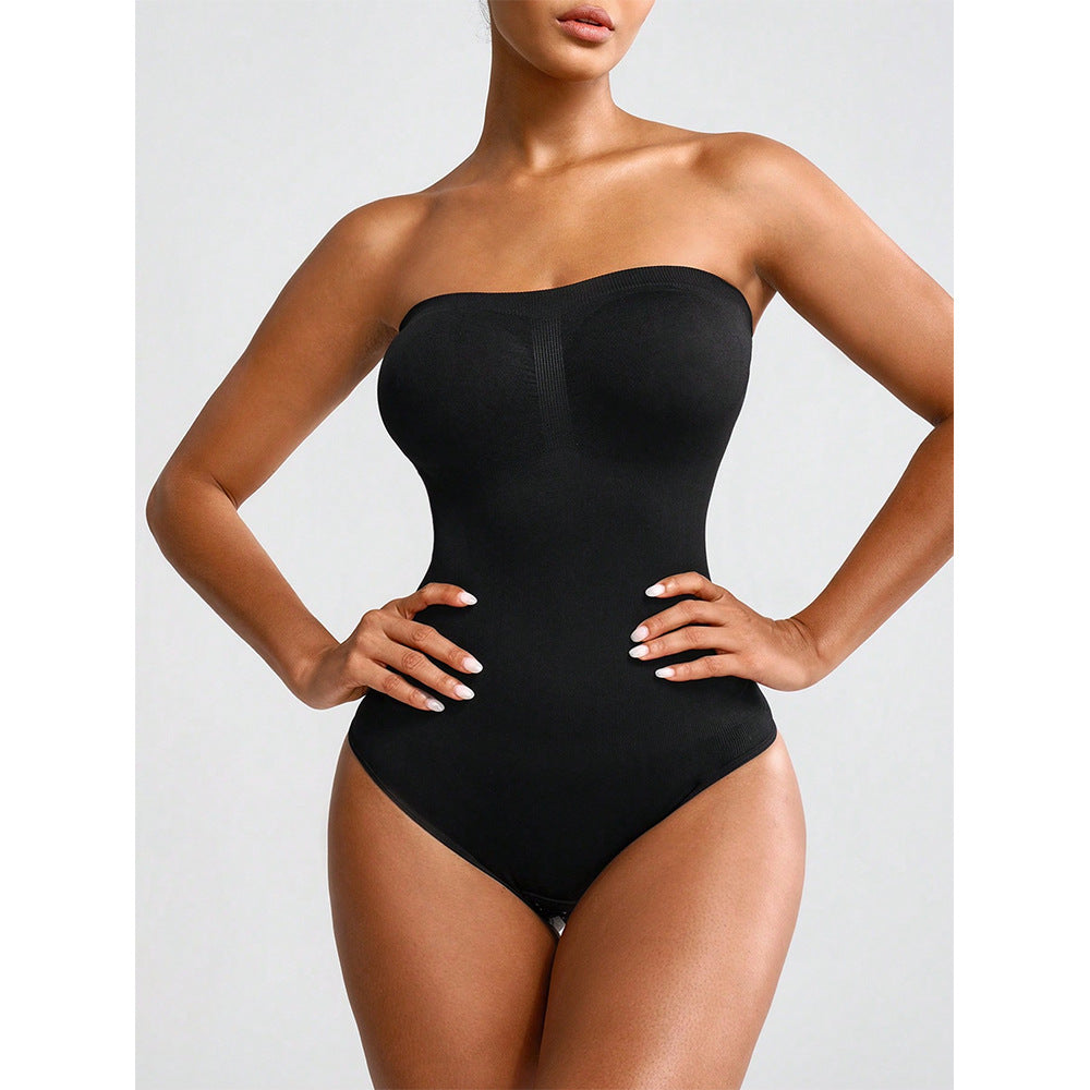 Seamless Body Shaper Push-Up Jumpsuit