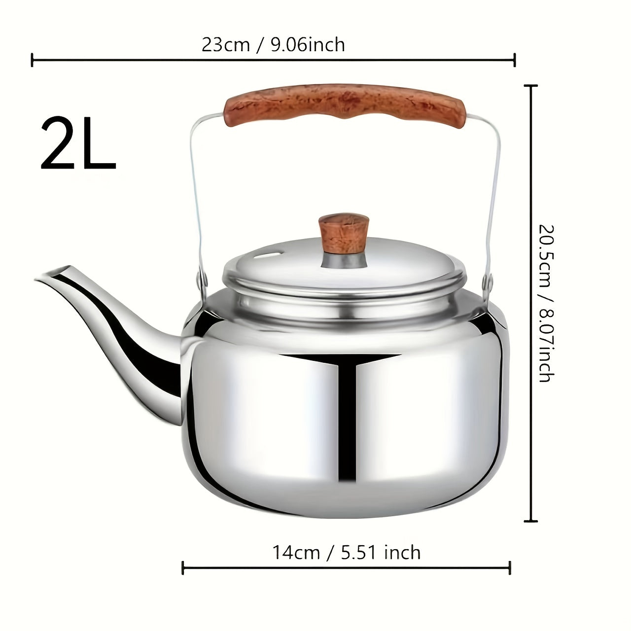 Stainless Steel Portable Kettle Coffee Maker, Small Capacity