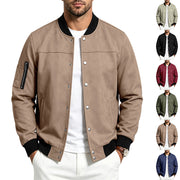 Sporty Suede Jacket