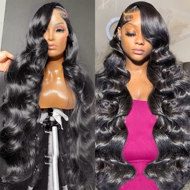Glueless Body Wave Lace Front Wigs for Black Women