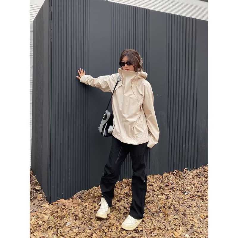 Autumn Solid Color Mechanical Style Design Sense Versatile Casual Jacket