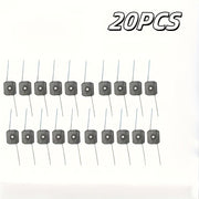 20‑Piece Plastic Lawn Mower Trimmer Head Set for Garden Trimming
