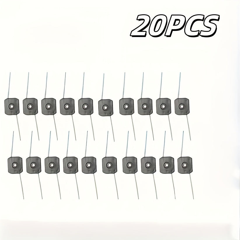 20‑Piece Plastic Lawn Mower Trimmer Head Set for Garden Trimming