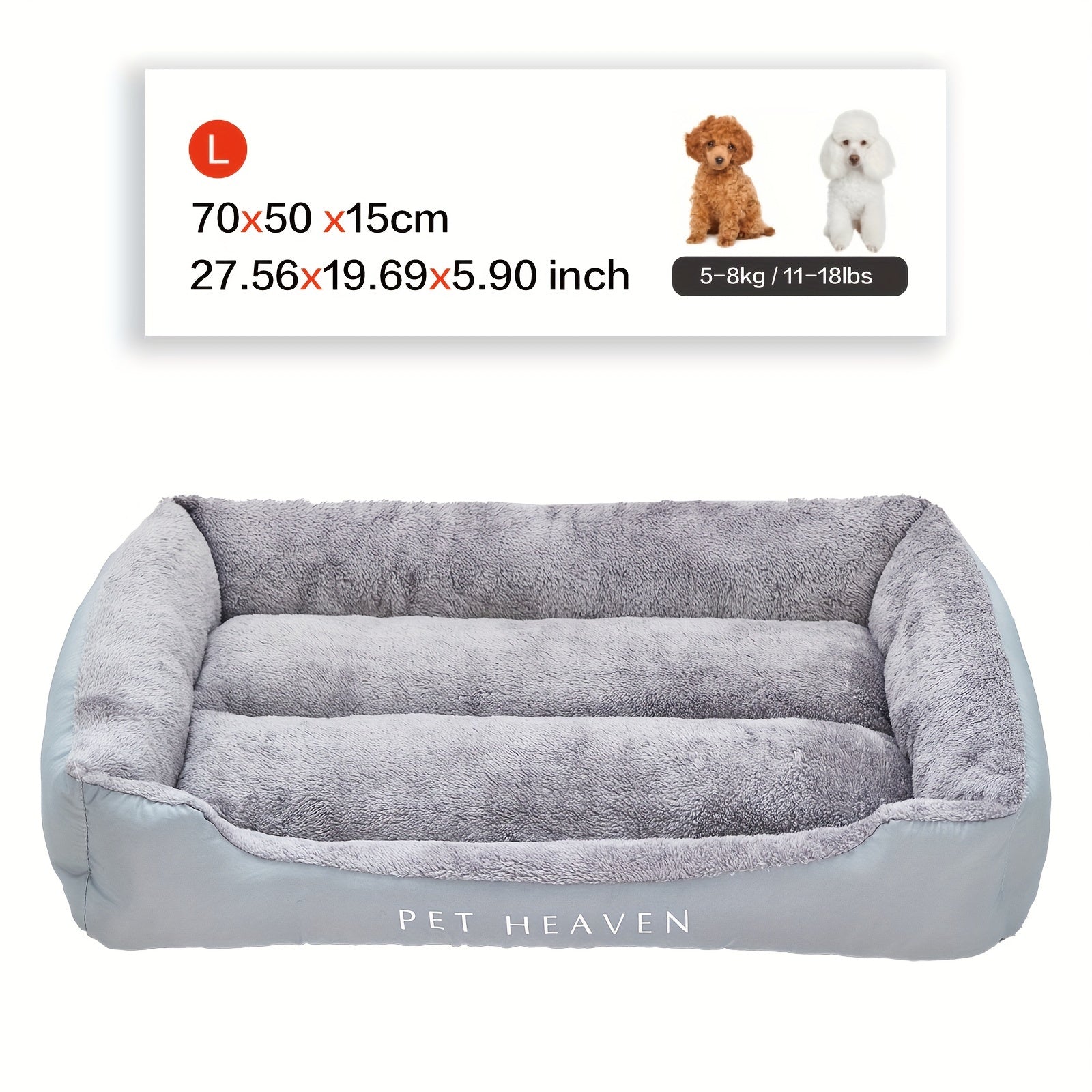 Warm & Comfortable Soft Dog Bed - Cozy Pet Paradise For Small To Medium Dogs Indoor Use - Christmas Gift