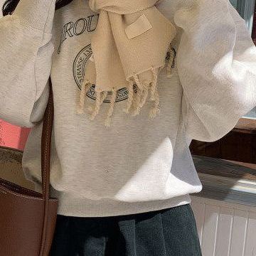 Plus Size Lightweight Loose Hooded Casual Sweater