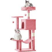 Cat Tree With Scratching Board, Hammock, And Cat Bed Sturdy, Tip-proof Cat House For Pets Easy Assembly The Perfect Gift For Indoor Kittens And Adult Cats