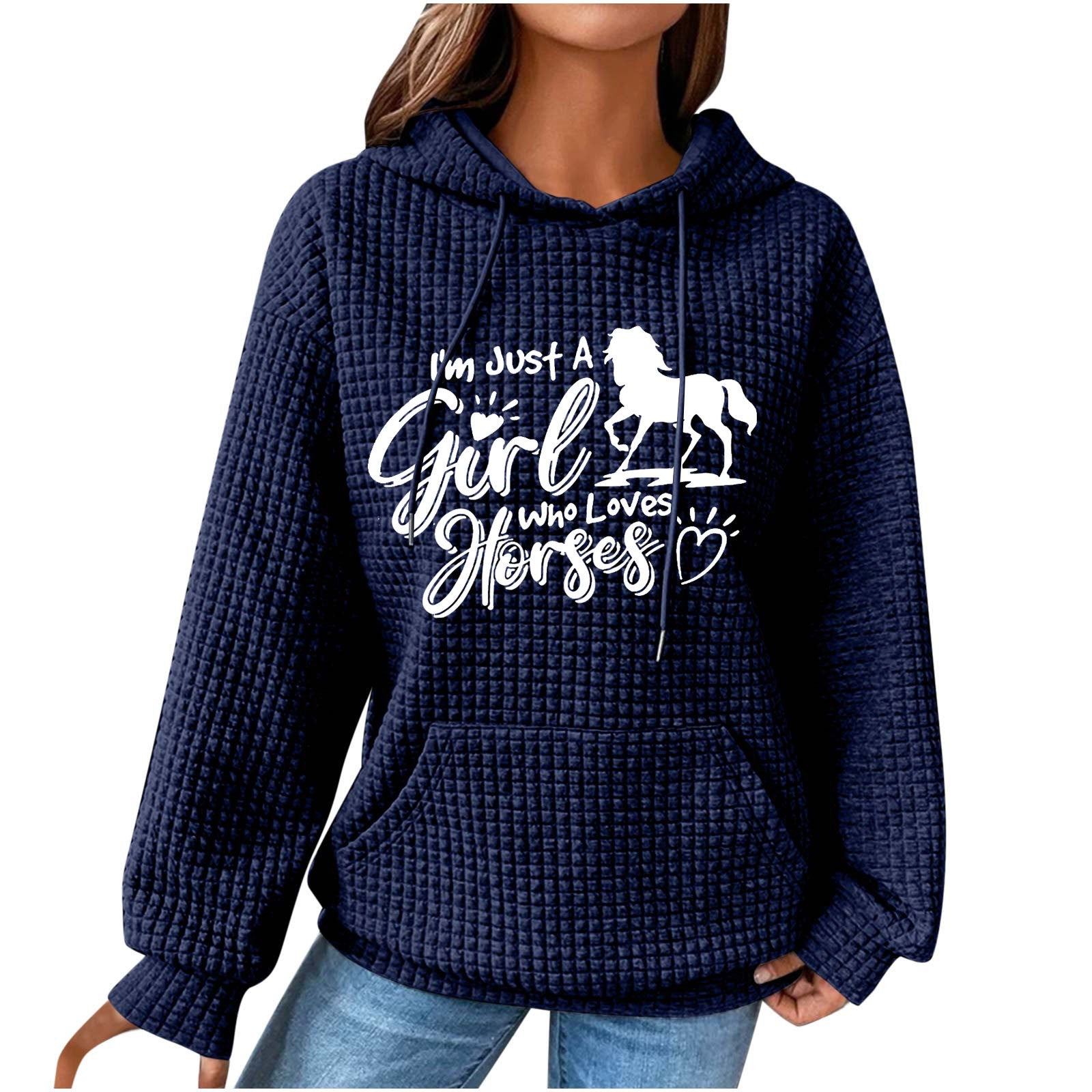 Women's Plaid Pocket Long Sleeve Casual Top