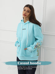 Women's Floral Long Sleeve Sweatshirt