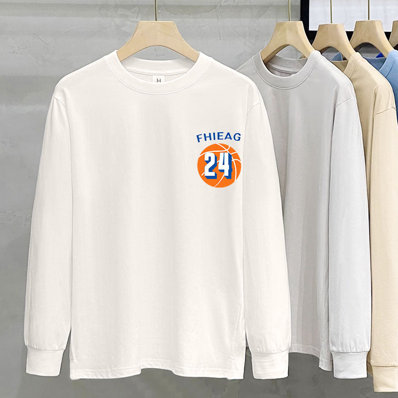 Women's 230g Heavy Cotton Long-Sleeve Tee