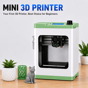Mini 3D Printer with Wi‑Fi Cloud Printing, Fully Assembled Auto‑Leveling and Enhanced Extruder with Auto Filament Loading