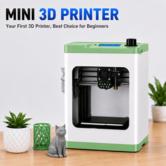 Mini 3D Printer with Wi‑Fi Cloud Printing, Fully Assembled Auto‑Leveling and Enhanced Extruder with Auto Filament Loading