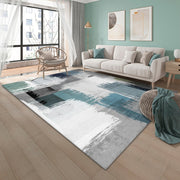 Modern Minimalist Living Room Area Rug
