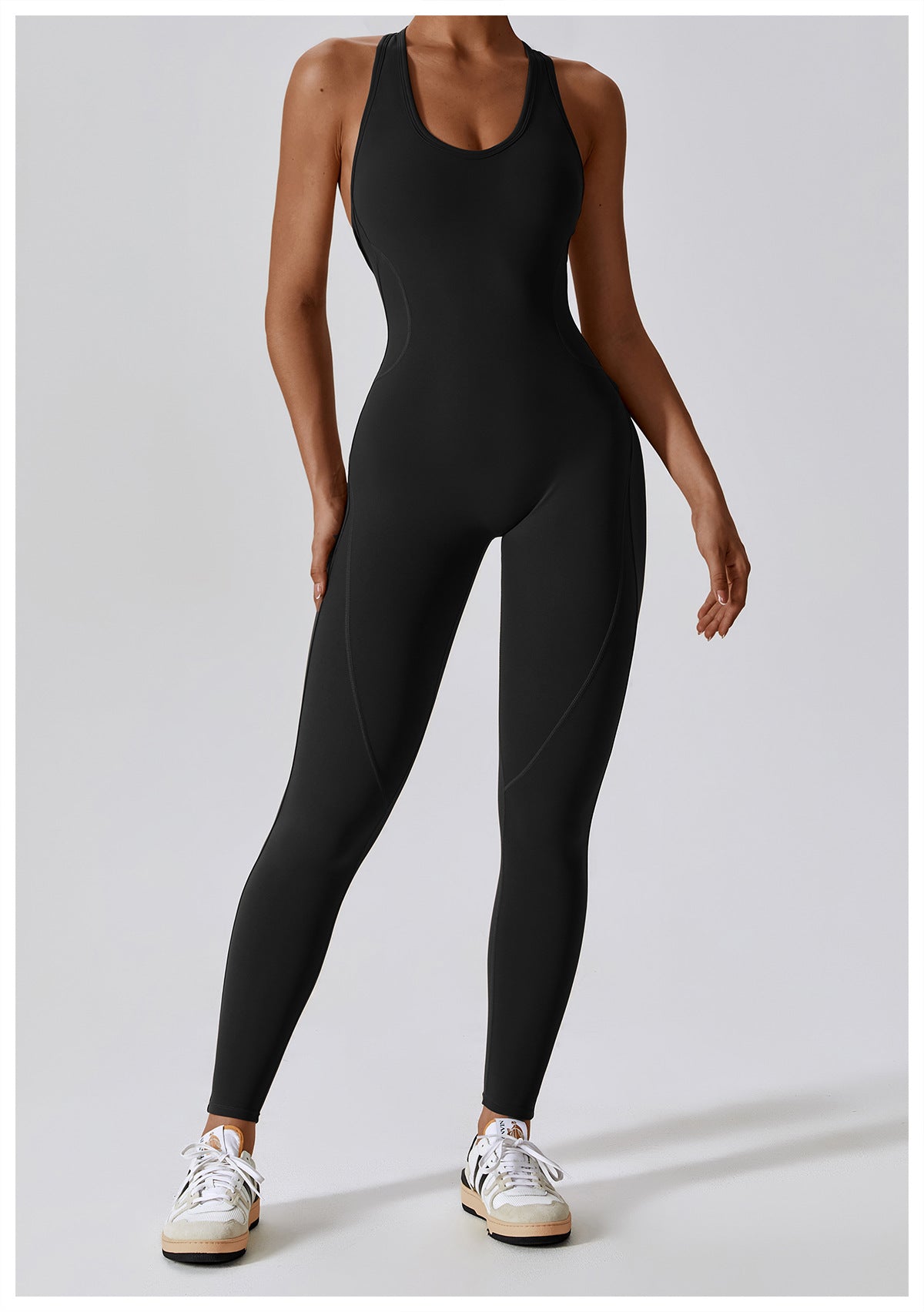 Women's High Elastic One-Piece Yoga Jumpsuit
