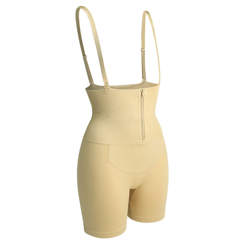 High-Waist Body Shaping Panty with Detachable Straps