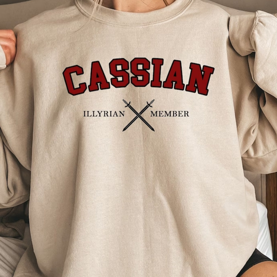 Cozy Printed Unisex Crewneck Sweater