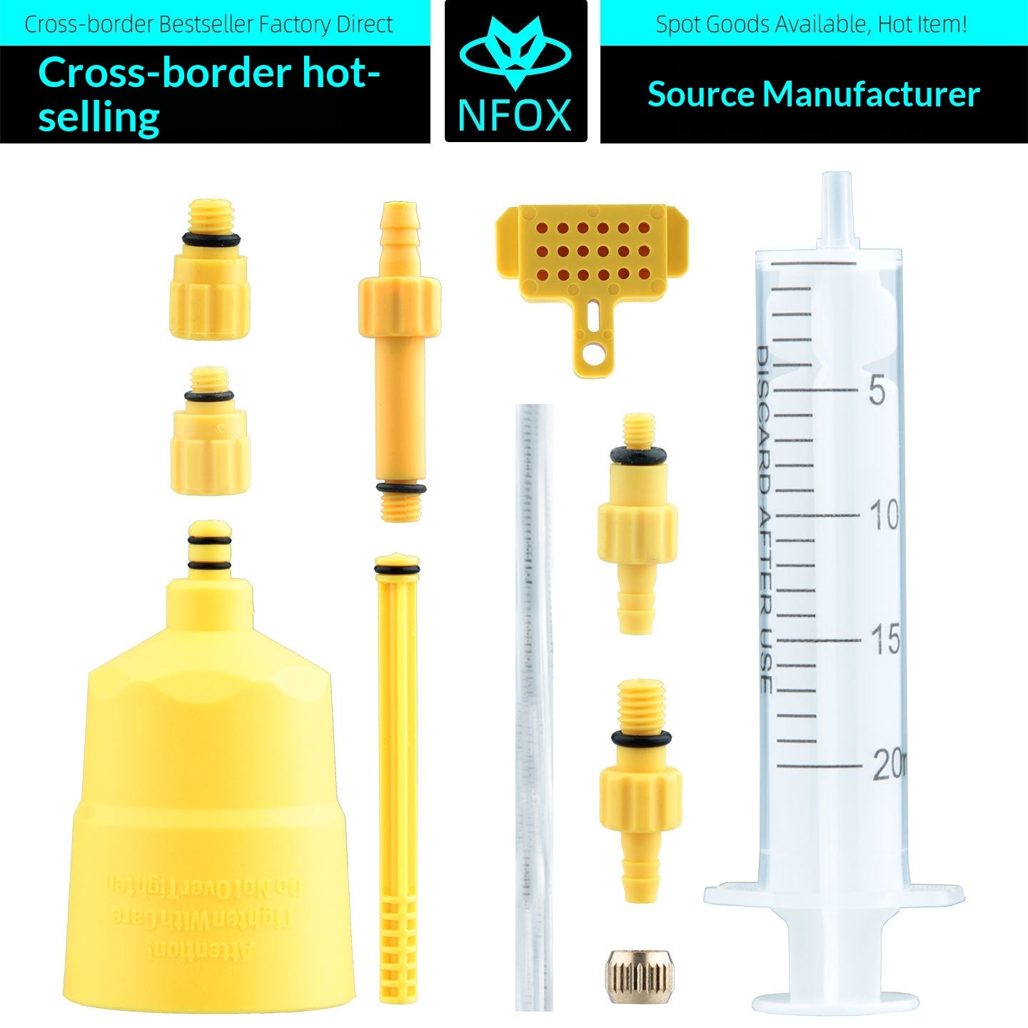 Bicycle Brake Oil Filling & Replacement Tool Set