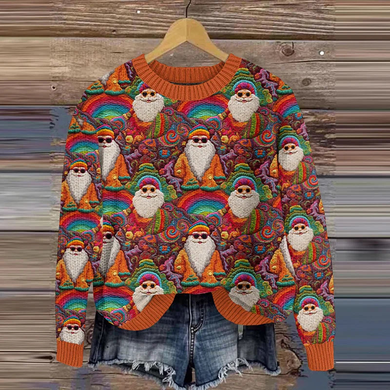 Festive 3D Elk Christmas Sweatshirt for Men