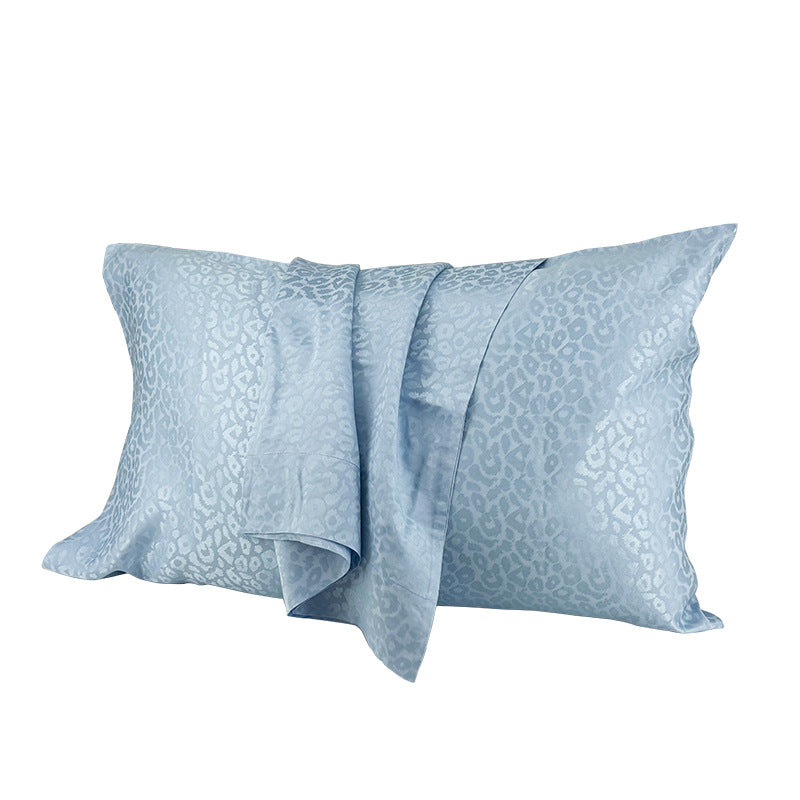New Leopard-print Double-sided Silk Pillowcase
