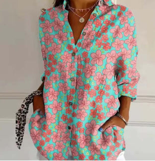 Summer European And American Trendy Long Sleeve Shirt