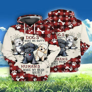 Animation 3D Digital Dog Cat Cartoon Pattern
