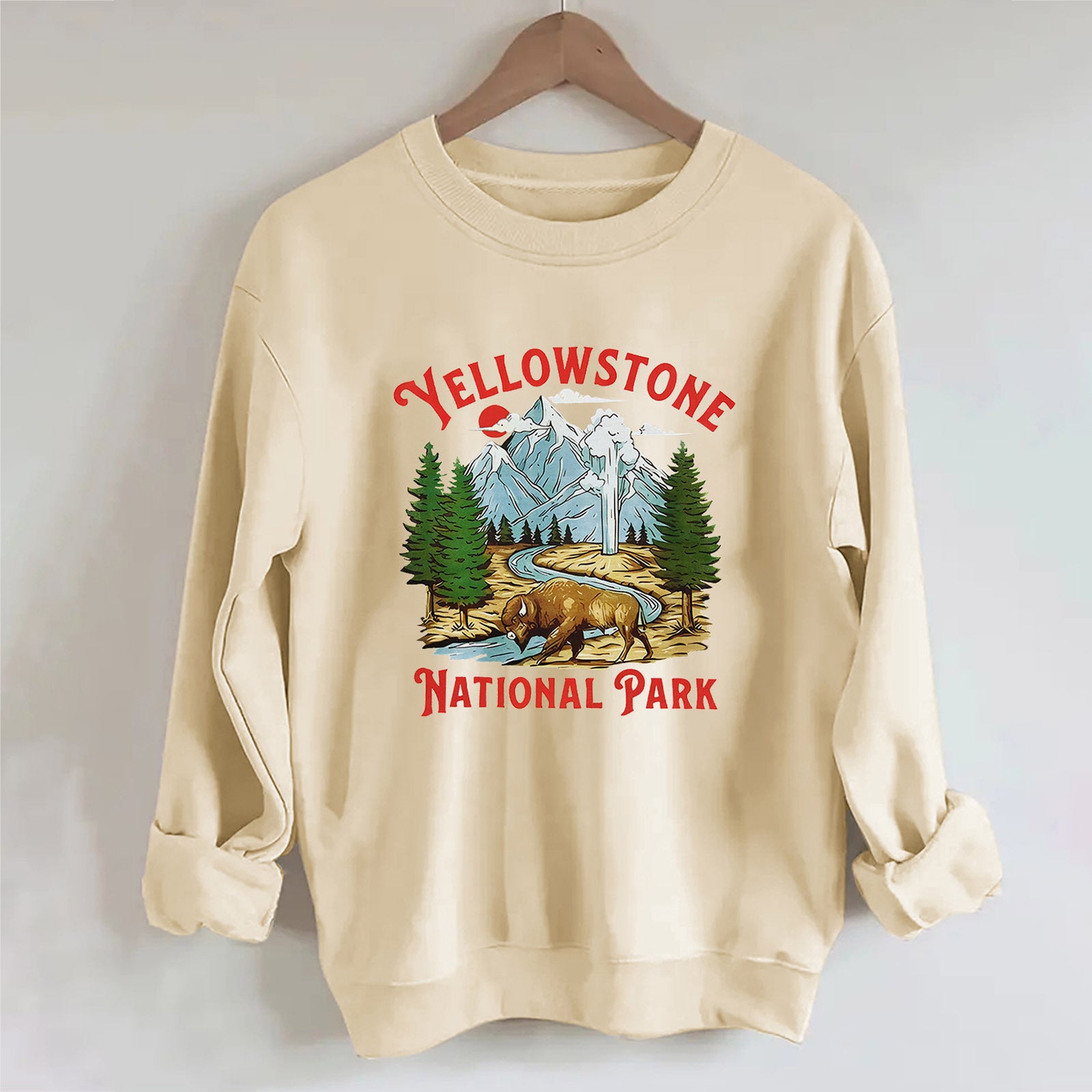 Cozy Round Neck Long Sleeve Knit Sweater for Women