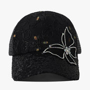 Sequin Baseball Cap for Women