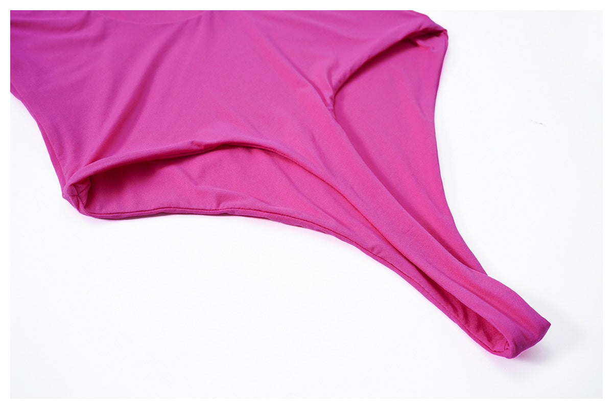 Women's Corset Long Sleeve Yoga Bodysuit