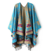Add a Touch of Global Chic with Fringed Scarf