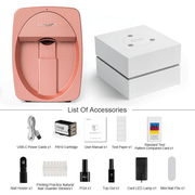 Portable 3D Nail Art Printer Kit with App Control