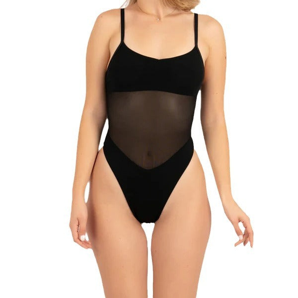 Women's Transparent One-Piece Swimsuit