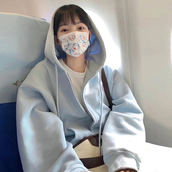 Cozy Hooded Cardigan Sweater Coat for Casual Daily Wear