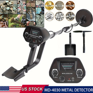 Golden Digger Deep Search Metal Detector, Beach Treasure Finder Handheld Underground Metal Detector - 12 Inch High-Sensitivity Coil, Hunter Coil with Advanced LCD Display - Adjustable Sensitivity, ...