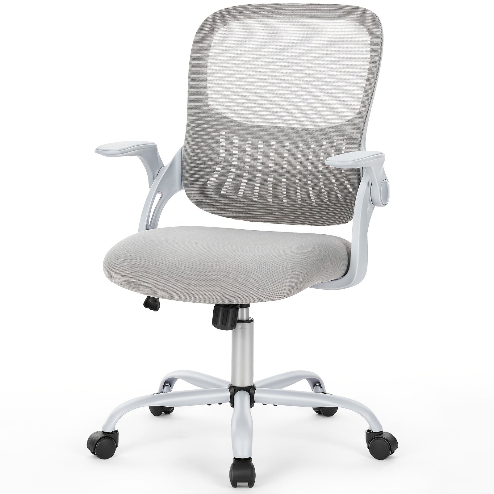 Ergonomic High‑Back Mesh Desk Chair with Adjustable Headrest, Lumbar Support and Flip‑Up Arms