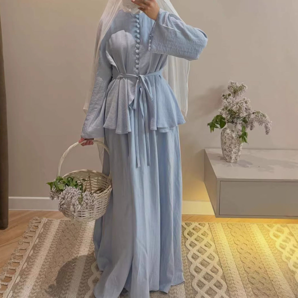 Womens Flared A-line Skirt Set