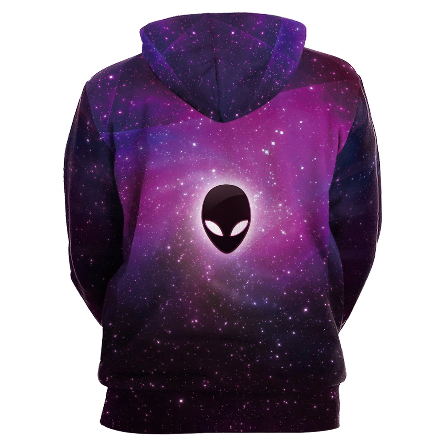 Glow-in-the-Dark Starry Sky Hooded Sweatshirt
