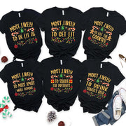 Merry Christmas Matching Family T-Shirt – Festive Women’s Short Sleeve Top