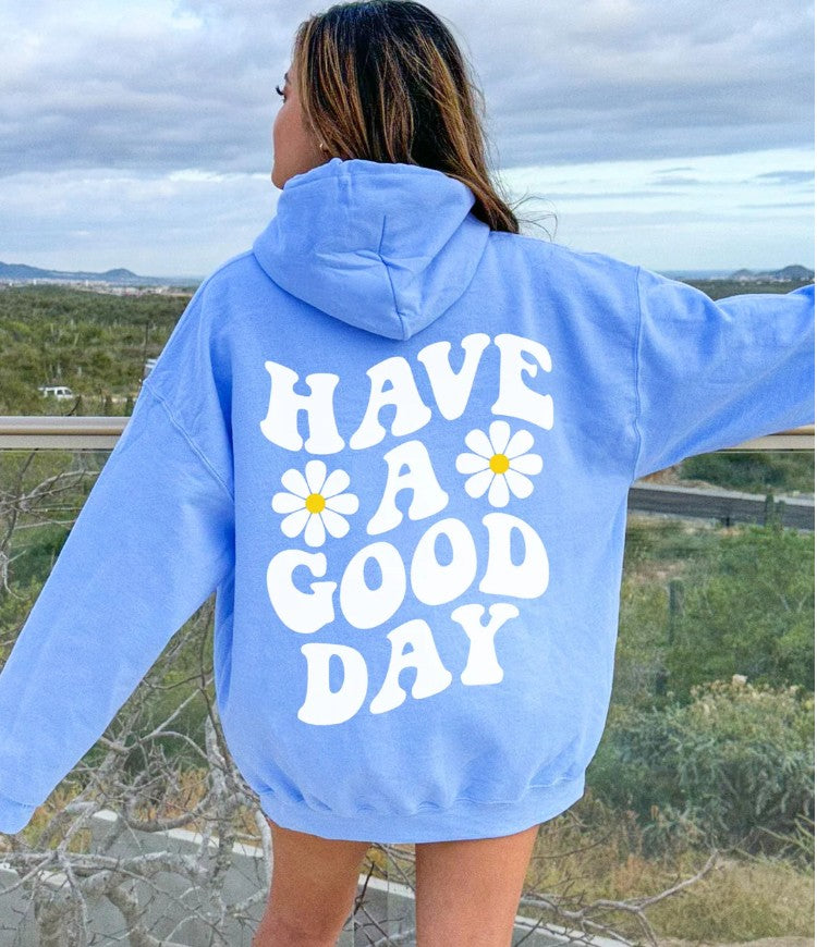 Floral Print Casual Pullover Hoodie for Men and Women