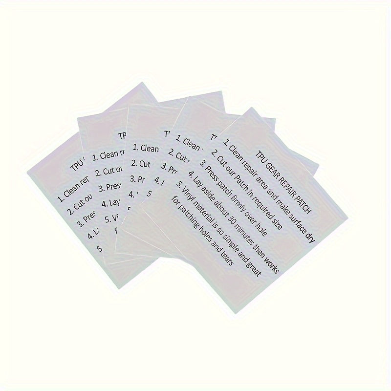 Transparent Nylon Cloth Patches for Outdoor Gear Repair