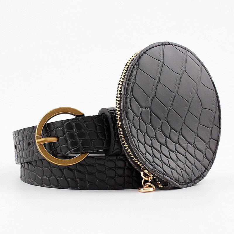 Women's All-Match Coin Purse Belt