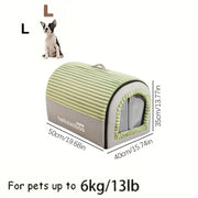 Dog House With Door Curtain, Cat Bed, Dog Bed, Enclosed Dog House, Tent, Cat Bed, Sense Of Security, Warmth, Detachable And Washable, Dog Sofa, Suitable For All Seasons