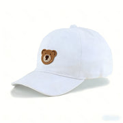 Solid Color Baseball Cap with Label – Classic Duckbill Sun Hat