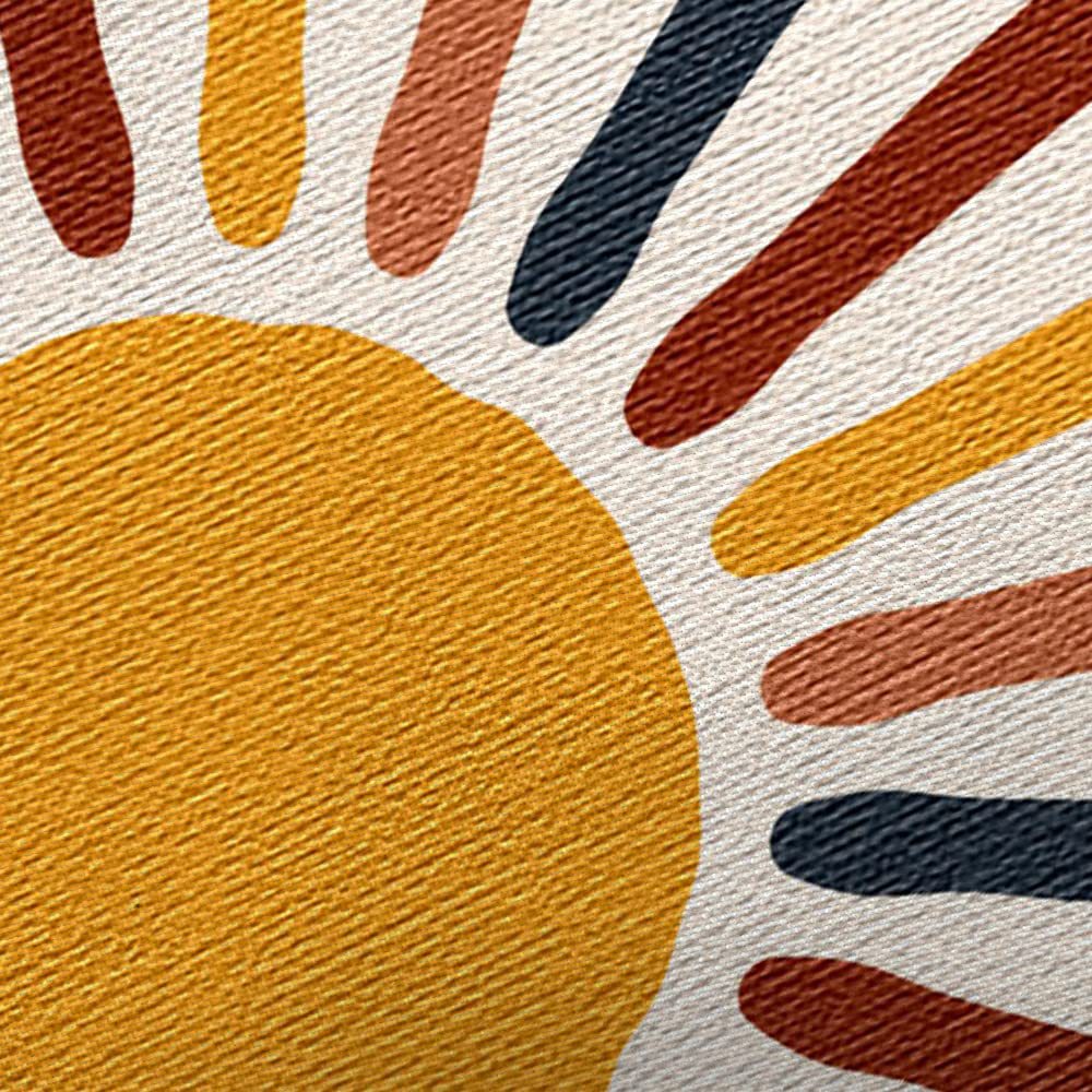 Bohemian Sun Tapestry Synthetic Fiber Retro Decor