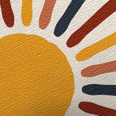Bohemian Sun Tapestry Synthetic Fiber Retro Decor